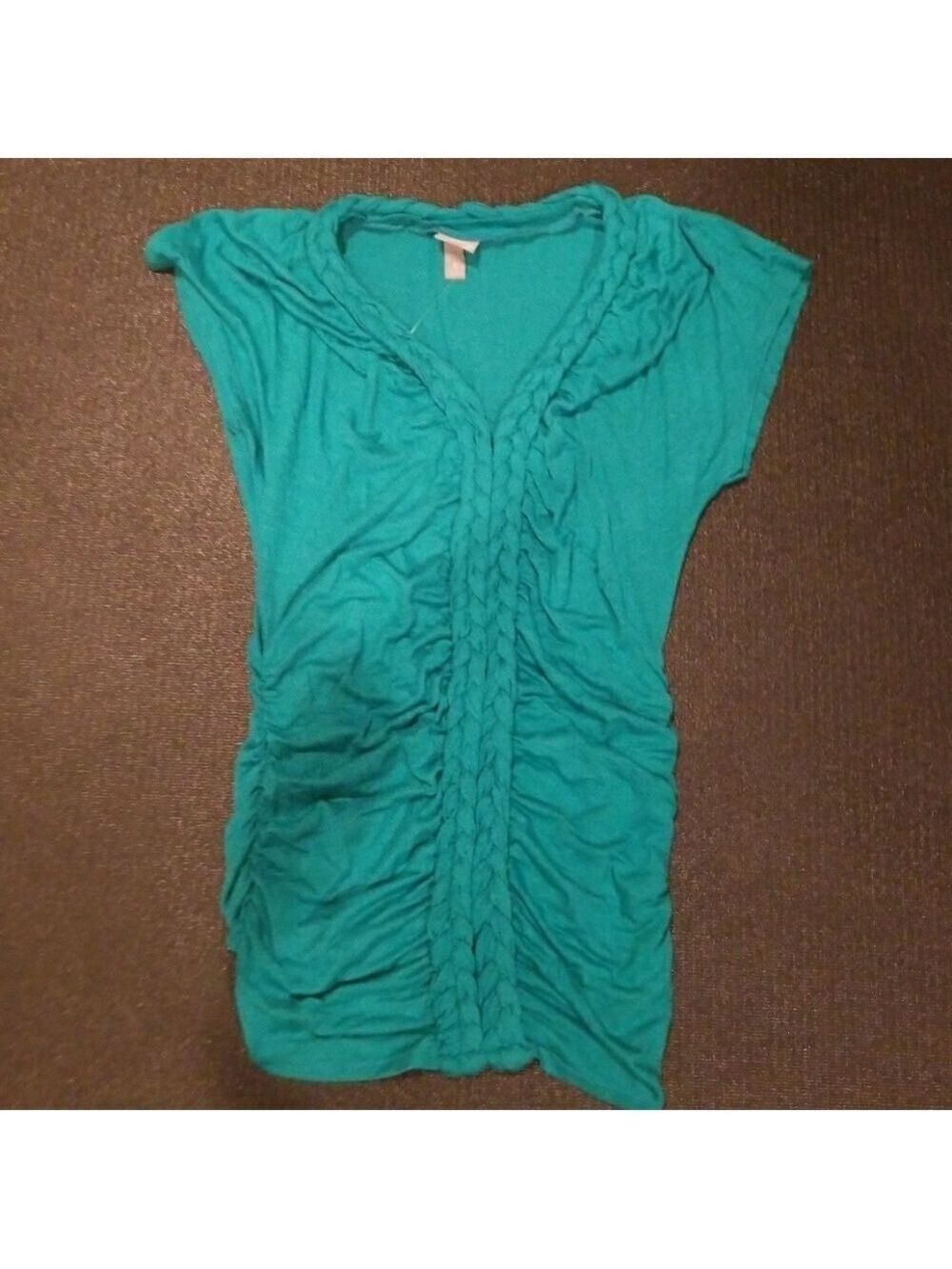 Rouched Rope Tee